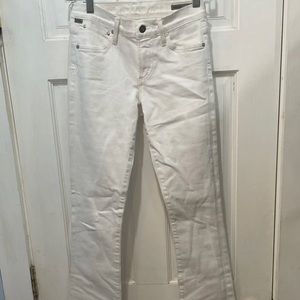 Citizens of Humanity Emannuelle Slim Boot White Jeans Womens Size 24 (See Desc)
